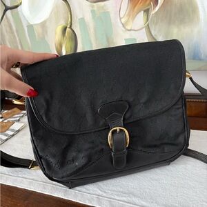 Black Gucci Women's Shoulder Bag satchel